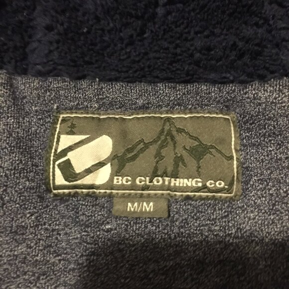 [M] Plush Lined Zip Hoodie | BC Clothing Co. - Picture 2 of 3